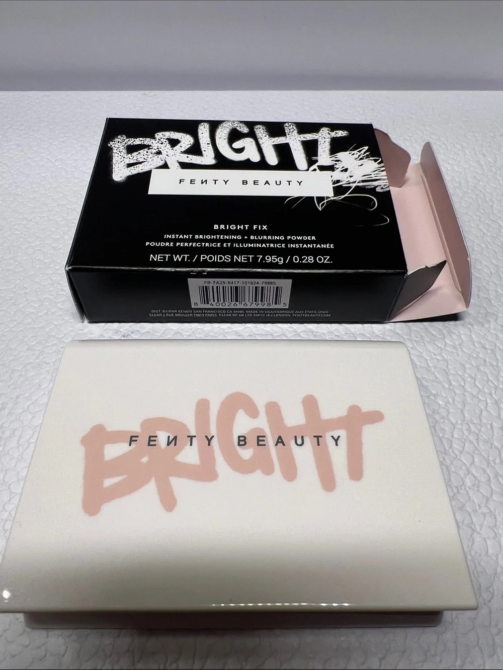 Fenty Beauty Bright Fix Brightening Powder in 01 Lavender